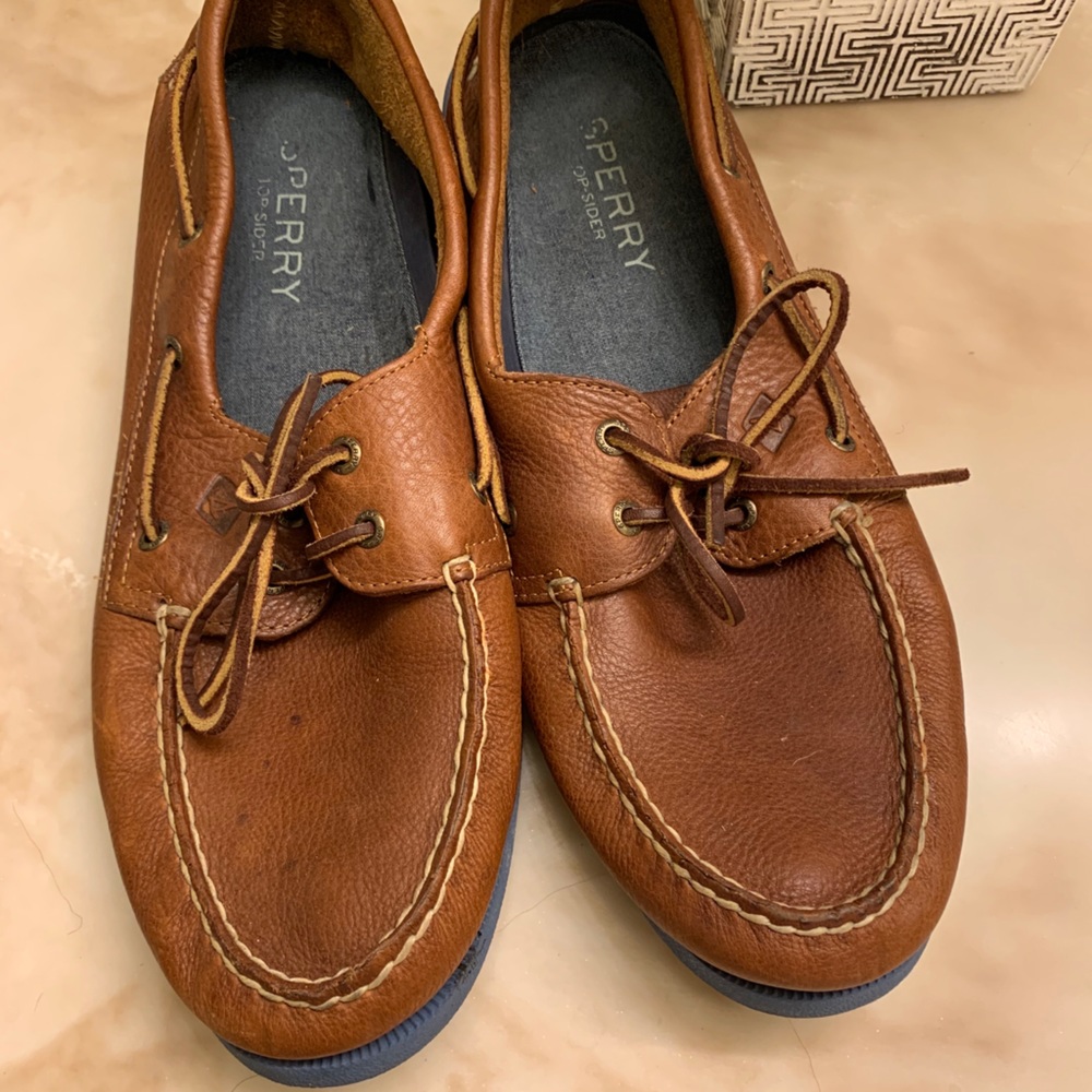 Sperry l 2-Eye Two-Tone Boat Shoes sz 14